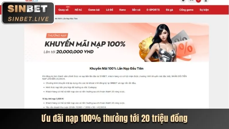 Giao diện đặt cược trực tiếp với tỷ lệ kèo thay đổi